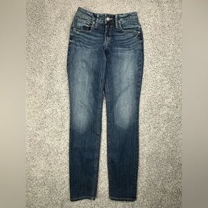 Silver Jeans Womens 25 Boyfriend Casual Dark Wash Party Denim Night Out Classic
